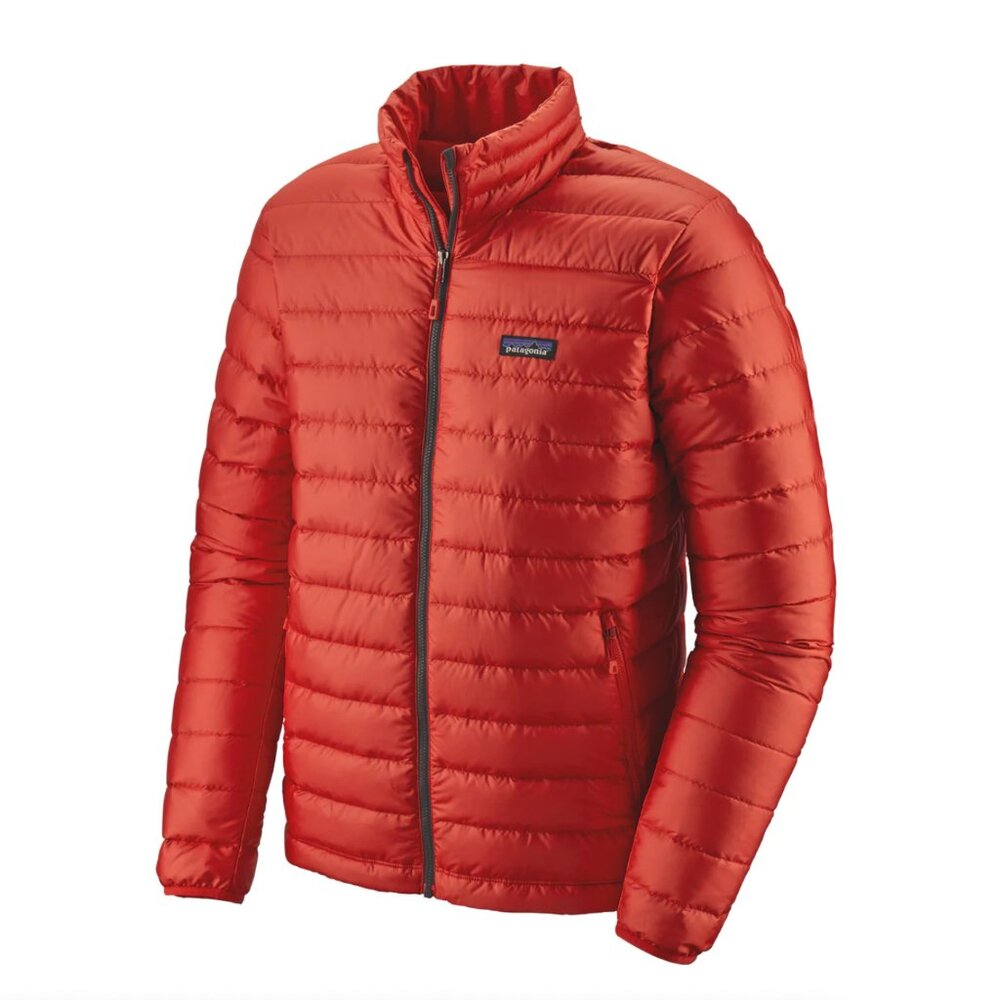 Patagonia Men's Down Sweater Puffer Jacket Turkish Red